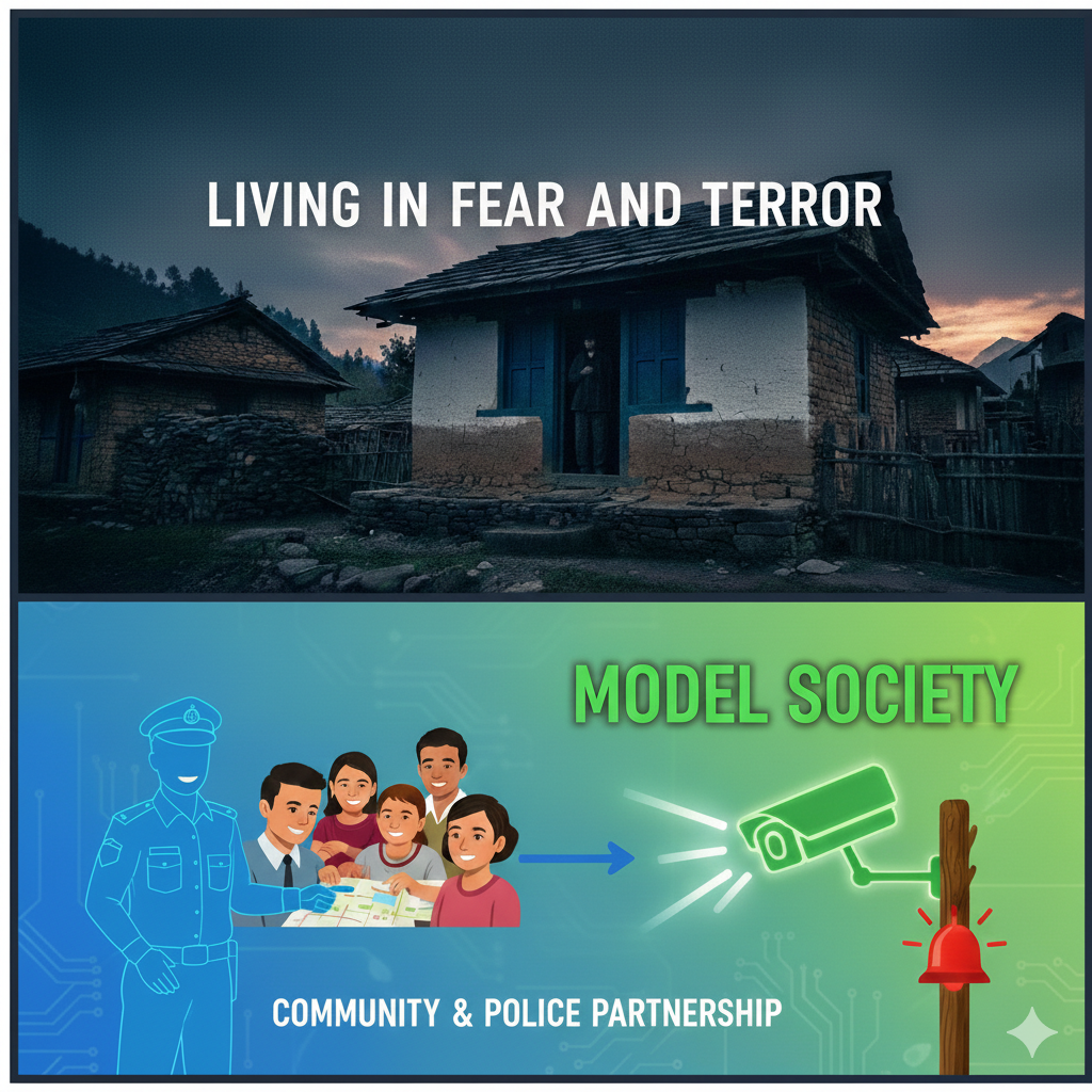 डरले बाँचेको गाउँ, मौन राज्य : स्थानीय सरकार, प्रहरी र समाजको साझा सुरक्षा मोडेल